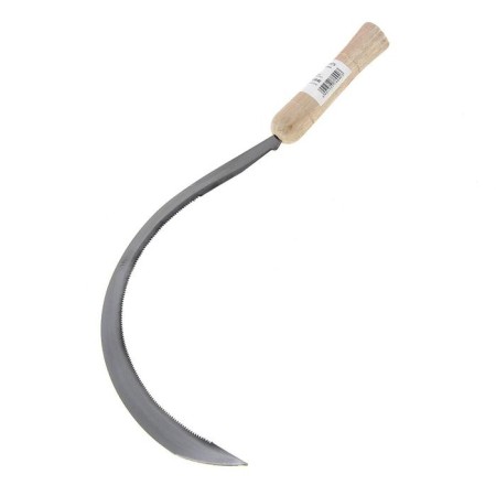 Sickle "Travnik", 16 "(40.6 cm), blade thickness 2 mm, handle of wood, Greengo-5