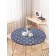 The tablecloth “Beautiful snowfall”, round, oxford, elastic band, size 120x120 cm, diameter 75-100 cm