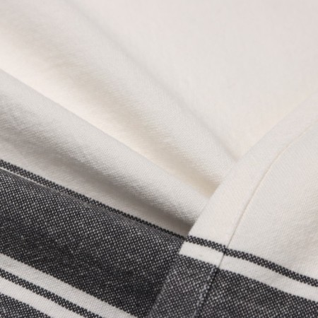 The towel Ethel "Stripes", col. Black, 38x63 cm, 100% HL-1