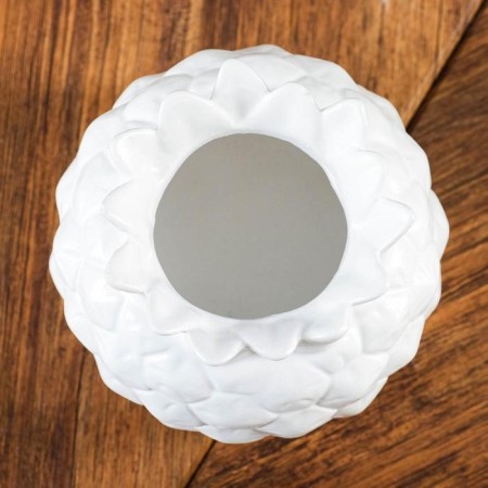 Figure Kashpo "Pineapp" white, 0.7 l / 12x12x12cm-3