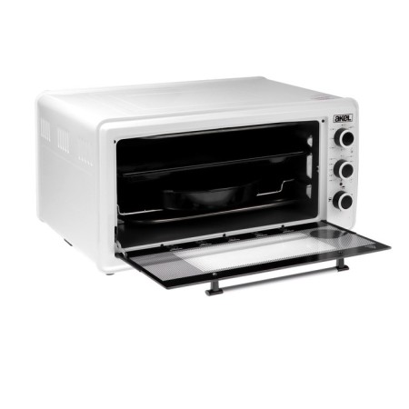 Mini-fucker Akel AF-930, 1300 W, 48 L, 80-320 ° C, timer, white-1