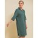 Women's dress, size 42, green color