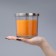 Aromatic giant in a glass "Juicy orange", soy wax, 10x10 cm