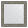 Mirror with engraving in the baguette frame, Byzantium silver 99 mm, 89x89 cm