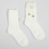 Tensor Minaku socks with bow, white color, size 36-39 (23-25 ​​cm)