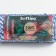 Yarn 100% cellulose "Softino Raffia Color Melange" Washed, Blue 100m ± 2m 87 GR