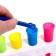 Developing set-soroter "Color cones", colored bombs, tweezers