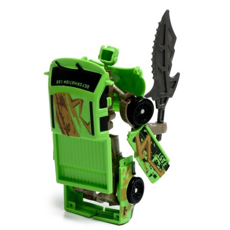 Robot "Mechanical Warrior", transforms, color mix-5