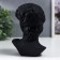 Souvenir Polystone Bust "David with a gold stripe before our eyes" Black 14x10 cm