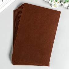 Hard felt 2mm 20x30 cm ts.687 brown