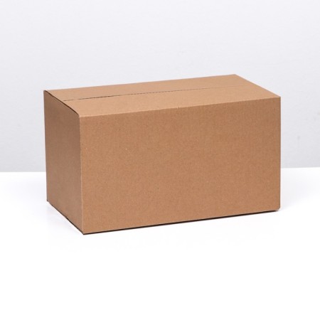 The box is folding, brown, 36 x 20 x 20 cm-2
