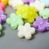 Beads for creativity plastic "Flower. Pastel colors" set 20 grams 0.8x0.8 cm