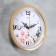 Watch wall, interior "flowers" D-22 cm, silent