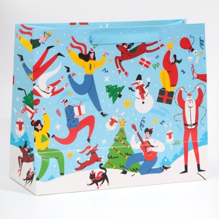 Laminated horizontal "Fun", ML 27 x 23 x 11.5 cm, New Year-3
