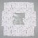 Box for a cake with a window, confectionery packaging "Stars" 30 x 30 x 19 cm