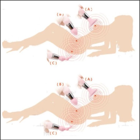 Vibrator-siders, 3 interchangeable nozzles, 1 mode, white-6