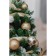 New Year's Christmas Balls “Magic Year!”, For New Year, plastic, d = 8, 4 pcs., Golden color