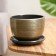 Flower pot "sophistication" brown, 0.5 l