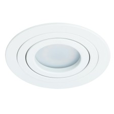 Точечный встраиваемый светильник Arte Lamp Tarf A2167PL-1WH, GU10, 50 Вт, 9.2х9.2х2.2 см, белый