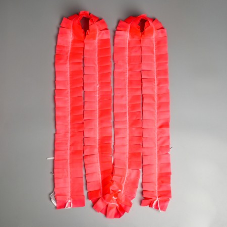 Set on the car "Guest" tape angle on the hood, 4 bows on pens, pink-1