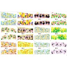 TNL slider, large sheet, a0049-0060