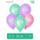 Shar Latex 12 "Tasty Birthday", pastel, set of 5 pcs., Mix color