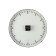 Watching interior, smooth move, D-40 cm, white dial