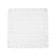 Masser cape on the seat 42x42 cm, wood, white