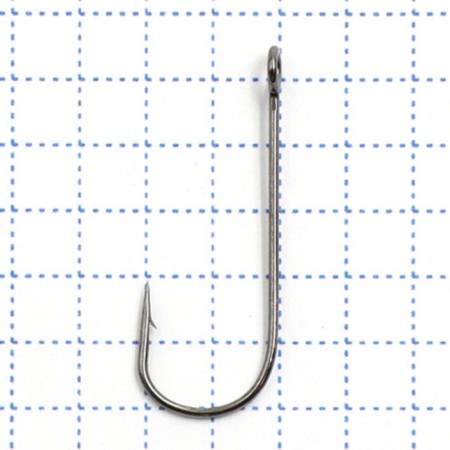 The hook Koi Single Spoon Long, size 2 int, color BN 10 pcs.