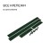 Glocked bed, 195 × 70 × 15 cm, green, Greengo