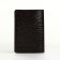 Cover for passport, Textura, brown color