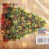 New Year's napkins Paper New Line Fresco "Christmas tree", 33x33 cm, 3 layers