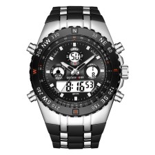 Electronic watch watches, D-5 cm, with an alarm clock, calendar, backlight, 1 atm