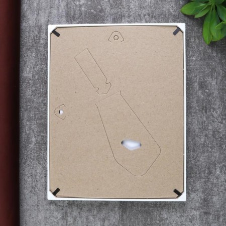 Photo frame plastic L-2 15x21 cm white (plastic screen)-5