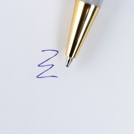 Ballpack blue paste 0.7 mm "Best man" plastic with embossing on the case-4