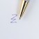 Ballpack blue paste 0.7 mm "Best man" plastic with embossing on the case