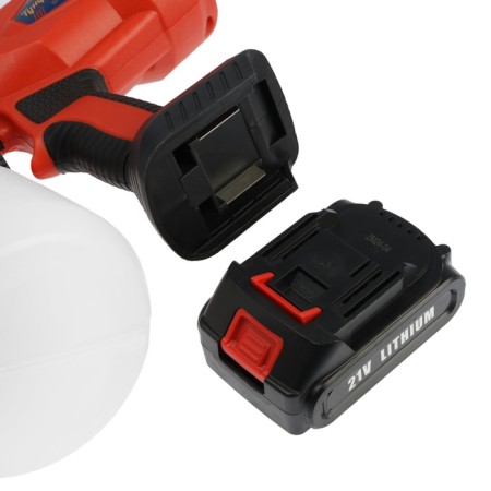 Kraskopult Battery Tundra, 21 V, 800 ml, 1.5 Ah, 650 ml/min, nozzle 1.8/2.5 mm-13