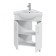 Tumba "Aurora 60" angular, floor, with a classic shell