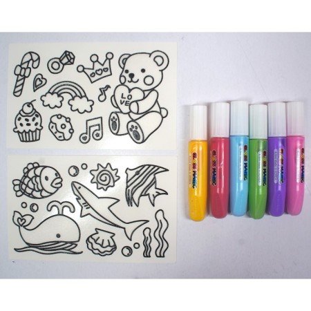 Glass Glass Magic stained stained glass system "Stickers"-1
