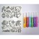 Glass Glass Magic stained stained glass system "Stickers"