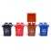 Set of game "City Services" with containers for sorting and cards