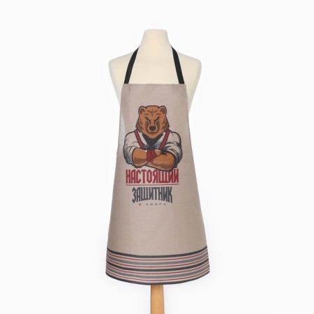 Apron Dolyana "Real Defender" 70x60 cm, Rogozhka, 100% HL, 160g/m2-4