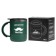Thermal circle, 450 ml, campaign "For me, authority - grandfather", retains heat 2 hours, green