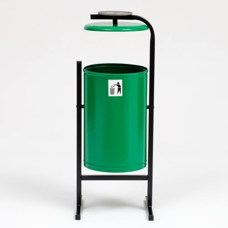 Urna Street "Cosmos" 21 l, 32 x 82.5 x 28.5 cm, green, tank 0.6 mm