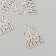 Decor metal for creativity "Lawyer - rules the law" 2.2x2.7 cm