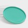 Glass container Polar, 785 ml, 2 sections, green cover