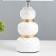 Board lamp "Anno" 1he14 white 22.5x22.5x38 cm Risalux