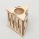 House for rodents "Cheese", 12.5 x 11.5 x 11 cm