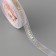 Kapron tape with a new year, 15 mm × 23 ± 1 m, white/gold color