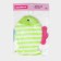 Baby Mochelka Baby for swimming the share "Fish", 19 × 21 cm, striped, green color